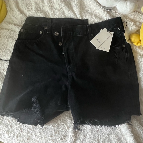 Agolde New with Tag Black Denim Shorts Size 29 US,All Products : American Fashion Style Bags On Sale